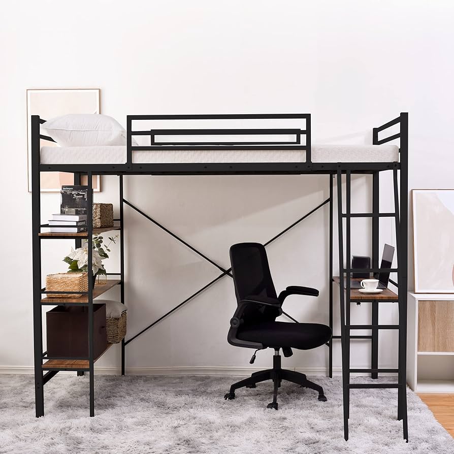 Amazon｜Chic ZONE ロフトベッド loft bed ハイタイプ 大人用